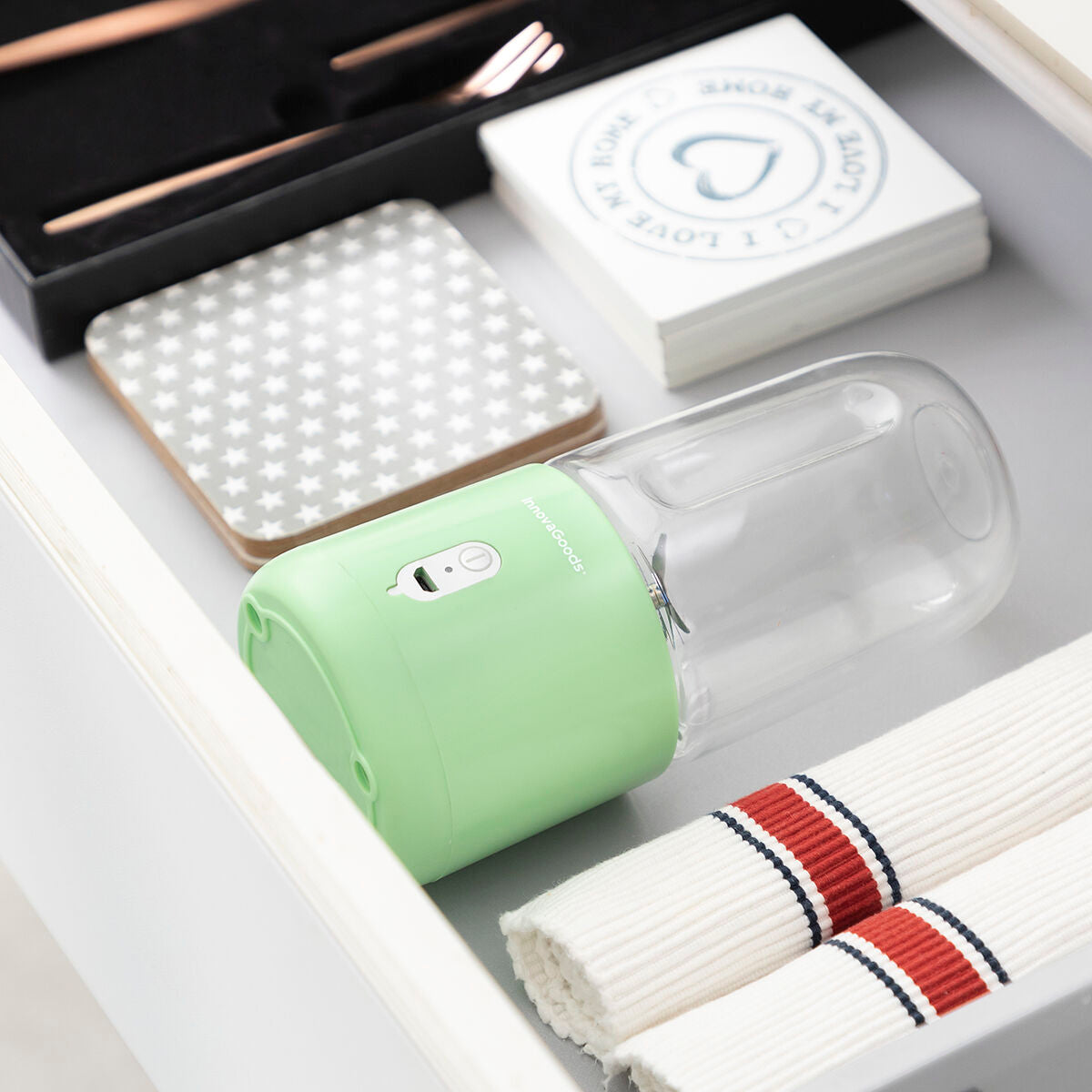 Bärbar Shaker/Mixer