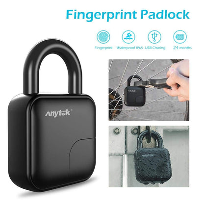 Smart lock, fingerprint reader