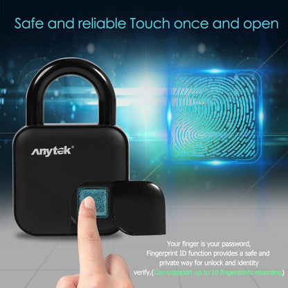 Smart lock, fingerprint reader